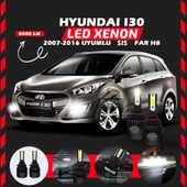 Hyundai İ30 2007-2016 Sis Farı  Uyumlu Şimşek Etkili Led Xenon Light Series H8 - 1