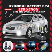 Hyundai Accent Era 2006-2012 Sis Farı Uyumlu Şimşek Etkili Led Xenon Pro Series H27 thumbnail 1