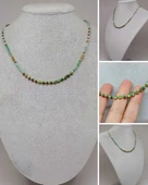 Dream Serisi Zümrüt Taşı 3mm Kolye (45910) thumbnail 1