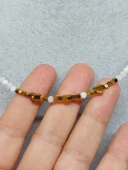 Dream Serisi Ay Taşı 3mm Kolye (44385) - 3