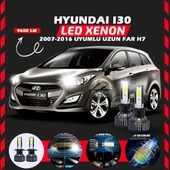 Hyundai İ30 2007-2016 Uzun Far Uyumlu Şimşek Etkili Led Xenon Pro Series H7 - 1