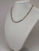 Dream Serisi Krizopras Taşı 3mm Kolye (41205) thumbnail 5