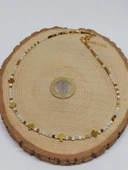 Dream Serisi Morganit Taşı 3mm Kolye (51252) thumbnail 4