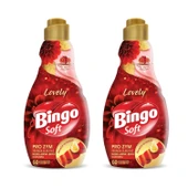 Bingo Soft Konsantre Çamaşır Yumuşatıcısı Lovely 1440 ml X 2 Adet - 1