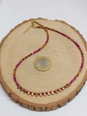 Dream Serisi Yakut Taşı 3mm Kolye (45324) - 4