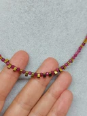 Dream Serisi Yakut Taşı 3mm Kolye (45324) - 3