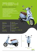 RS4 BENZINLI SCOOTER (50CC) BEYAZ - 7