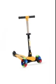 Leddy Turuncu Led Işıklı 3 Tekerlekli Scooter - 1
