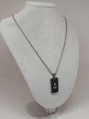 Çapa Detaylı Erkek Çelik Kolye (56020) thumbnail 4