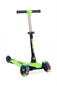 Leedy Yeşil Led Işıklı 3 Tekerlekli Scooter - 1