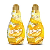 Bingo Soft Konsantre Çamaşır Yumuşatıcısı Nergis 1440 ml X 2 Adet - 1