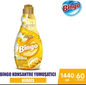 Bingo Soft Konsantre Çamaşır Yumuşatıcısı Nergis 1440 ml X 2 Adet - 2