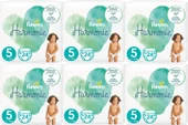 Prima Pampers Harmonie Bebek Bezi Beden:5 (11-16KG) Junior 144 Adet Ekstra Ultra Fırsat Pk thumbnail 1