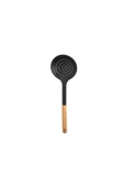 ENES Çizmez Ahşap Saplı Set Kaşık,kepçe,spatula,çırpıcı,kevgir,çizmez Isıya Dayanıklı - 4