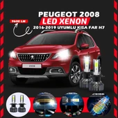 Peugeot 2008 2016-2019 Kısa Far Uyumlu Şimşek Etkili Led Xenon Pro Series H7 thumbnail 1