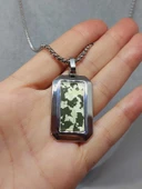 Kamuflaj Desenli Erkek Çelik Kolye (56030) thumbnail 3