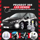 Peugeot 308 2008-2012 Sis Farı Uyumlu Şimşek Etkili Led Xenon Performance Series H1 thumbnail 1