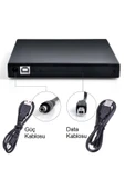 Monozone Harici Dvd Rw Usb 2.0 Cd Dvd Yazıcı Okuyucu  Harici CD-RW sürücü DVD-ROM Oynatıcı - 4