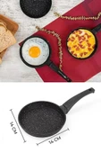 Online Kapında Lüks Paslanmaz Çelik Döküm Mini Sos Vog Tavası Yumurta Tavası Sosluk 14cm - 1