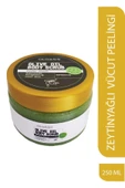 Zeytin Yağlı Doğal Vücut Peelingi 250 Ml - Hassas Ciltler İçin Yumuşak Eksfoliasyon - 1