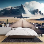 Karlıdağ Uçak Manzaralı Duvar Kağıdı thumbnail 2