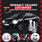 Renault Taliant 2021-2023 Uzun Far Uyumlu Şimşek Etkili Led Xenon Performance Series H7 thumbnail 1