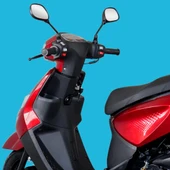 APEC PS3 49.4CC BENZINLI MOPED KIRMIZI - 4