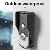 Monozone Diyafon İnterkom Audio Kablosuz Konuşmalı Diyafon Kapı Zili Uzun Mesafe İki Yönlü Zil - 3