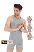 Erkek Ribana Spor Gri Atlet 915 3'lü Ekonomik Paket - 1