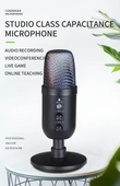 Monozone Oyuncu Yayıncı Mikrofonu RGB Profosyonel Youtuber Tiktok Twitch Canlı Yayın Podcast Discord - 6