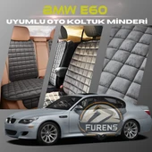 Bmw E60 Antrasit Renk Tay Tüyü Cepli & Terletmez Sırtlı Oto Koltuk Minder Seti - Koltuk Koruma Kılıfı (ÖN & ARKA TAM SET) - 1