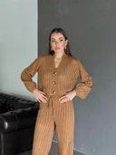 Yumoş Triko Hırka Taba - 3