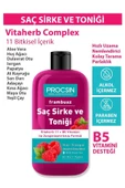 PROCSİN YAĞ DENGELEYİCİ FRAMBUAZLI SAÇ SİRKE VE TONİĞİ 250 ML thumbnail 6