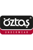Öztaş Underwear Erkek Beyaz Bisiklet Yaka Atlet %100 Pamuklu Fanila - 2