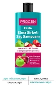 PROCSİN AŞIRI YAĞLANMA KARŞITI ELMA SİRKESİ ŞAMPUANI 300 ML - 3