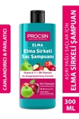 PROCSİN AŞIRI YAĞLANMA KARŞITI ELMA SİRKESİ ŞAMPUANI 300 ML - 5