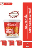 Gelincik 2'li Set 320G Leblebi Kreması ve 1KG Şekersiz %100 Saf Katkısız Taze Çekim Glutensiz Fıstık Ezmesi - 1