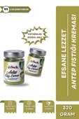 Gelincik 2'li Set 1KG Şekersiz Fıstık Ezmesi ve 320G Sürülebilir Dubai Çikolatası İçin Antep Fıstığı Kreması - 1