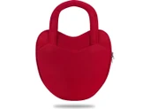 LOVE1402 13-14 Inch WTXPro Su Geçirmez Kumaş, Macbook,Mac Air Laptop El ve Omuz Çantası - Kırmızı - 6