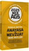 2025 MEB AGS Anayasa ve Mevzuat Pusula Defter Ders Notları CBA Yayınları - 1