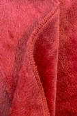Warm Embrase Kırmızı Çift Kişilik Peluş Battaniye - 3