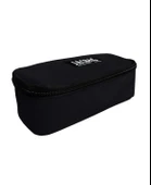 Oval Pencil Case-Oval Tip Geniş Iç Hacimli Siyah Kalem Kutusu Kalemlik - 1