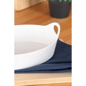 ACAR BİANCO PERLA OVAL KASE - 1