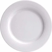 Porland Focus Beyaz 25cm Servis Tabağı Rölyefli - 1
