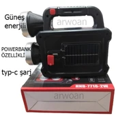 ARWOAN ÇOK FONKSİYONLU TAŞINABİLİR LAMBA, EL FENERİ - 4