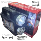 ARWOAN ÇOK FONKSİYONLU TAŞINABİLİR LAMBA, EL FENERİ - 5