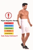 Özel Üretim Kalça Karın Sıkılaştırıcı Diş Duruş Sağlayan Toparlayıcı Esnek Rahat Erkek Boxer Korse - 4