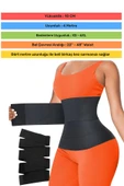 Özel Üretim İnceltici Bele Dolamalı Kum Saati Görüntüsü Veren 4 Metre Sarma Bel Korsesi thumbnail 2