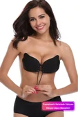 Özel Üretim Kaymaz Dikişsiz Göğüs Dikleştirici Dolgun Gösteren Toparlayıcı Askısız Yapışkanlı Sütyen - 1