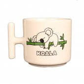 KREM T KULP KOALA YEŞİL BASKI TASARIM KUPA - 1